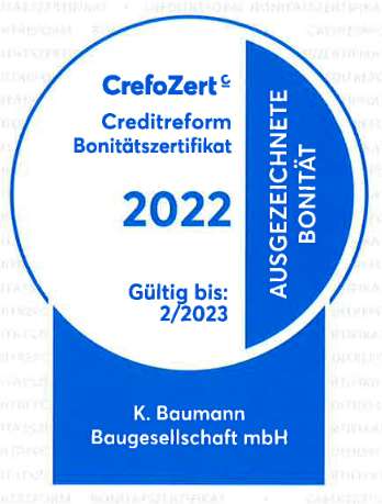 Abb. Bonitätszertifikat 2022